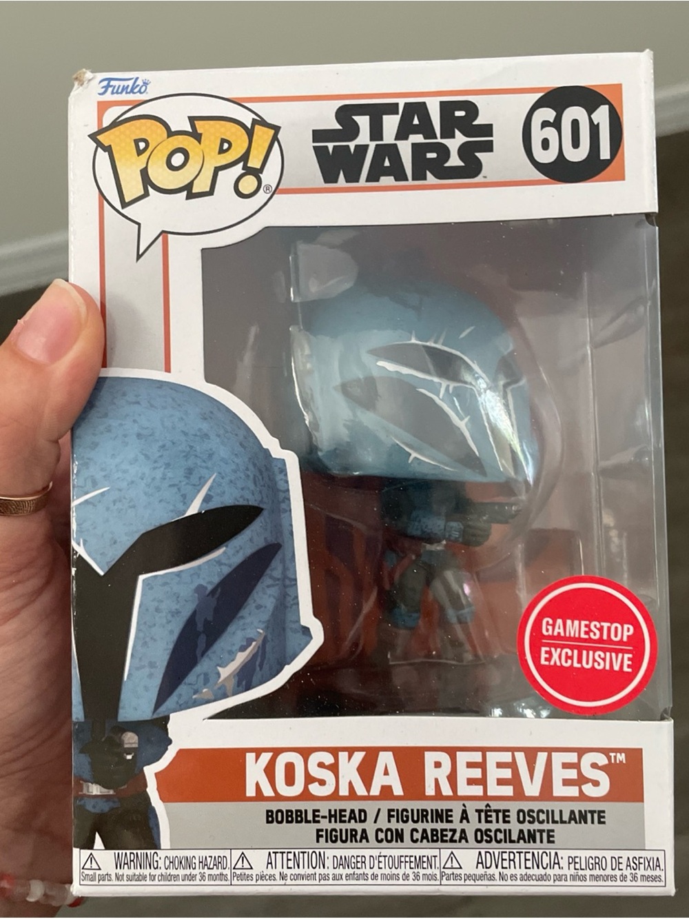 Funko Pop! Star Wars Koska Reeves Blue and Black (601) - GameStop Exclusive